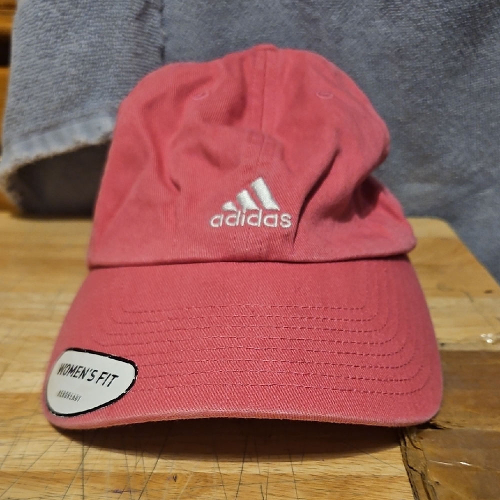 adidas Pink Women's Logo Baseball Hat
